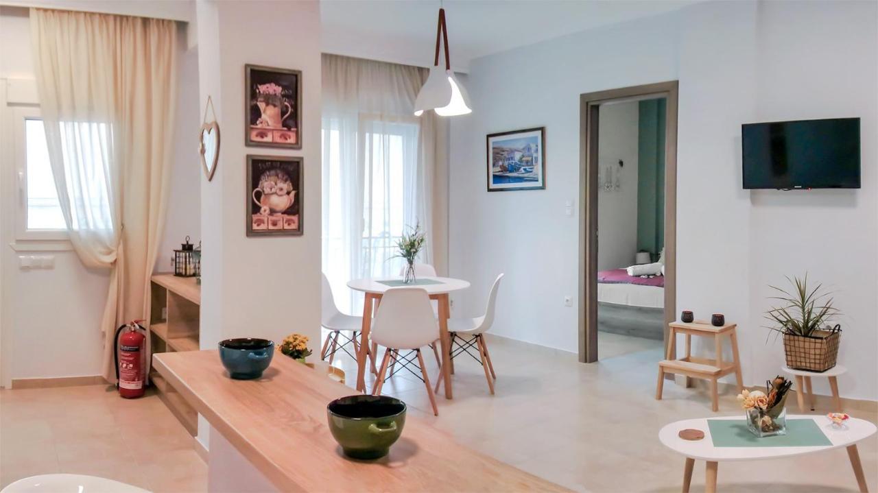 Helianthos Villa - Apartment No4 PalaiónTsiflíkion Buitenkant foto